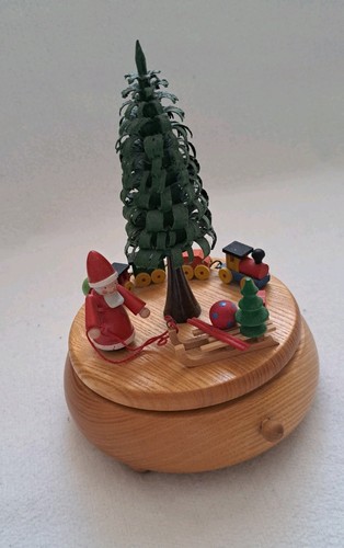 Erzgebirge spieldose holz - erzgebirge,