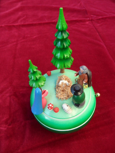 Neu erzgebirgische spieluhr - ,
