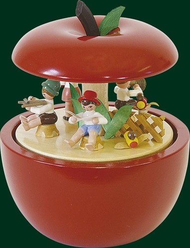 Spieluhr spieldose apfel - spieldose,