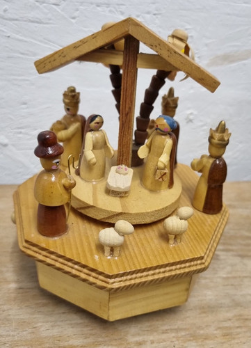 15cm spieluhr spieldose - 15cm, holz
