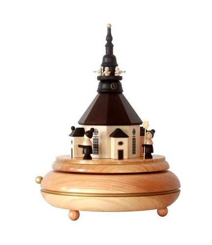 Spieldose seiffener kirche - spieldose,