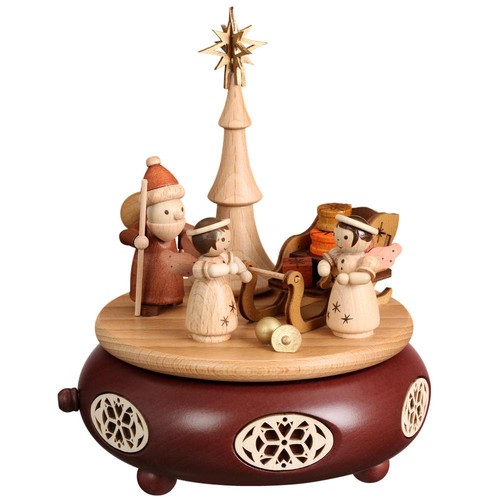 Spieldose bescherung hxlxb - spieldose,