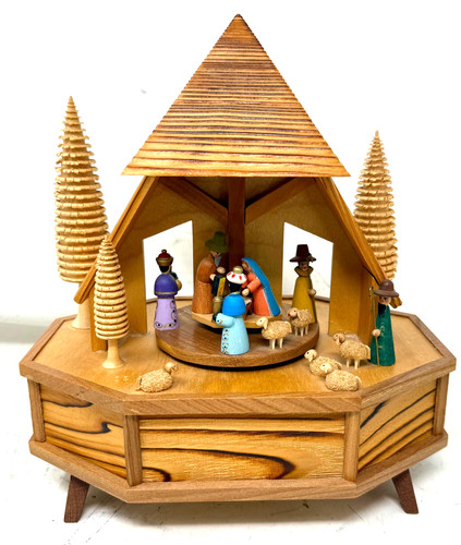 Spieldose christi geburt - spieldose,