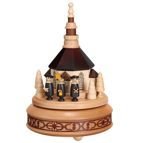 Spieldose seiffner kirche - spieldose,